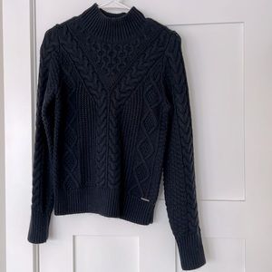 Abercrombie & Fitch navy knit sweater